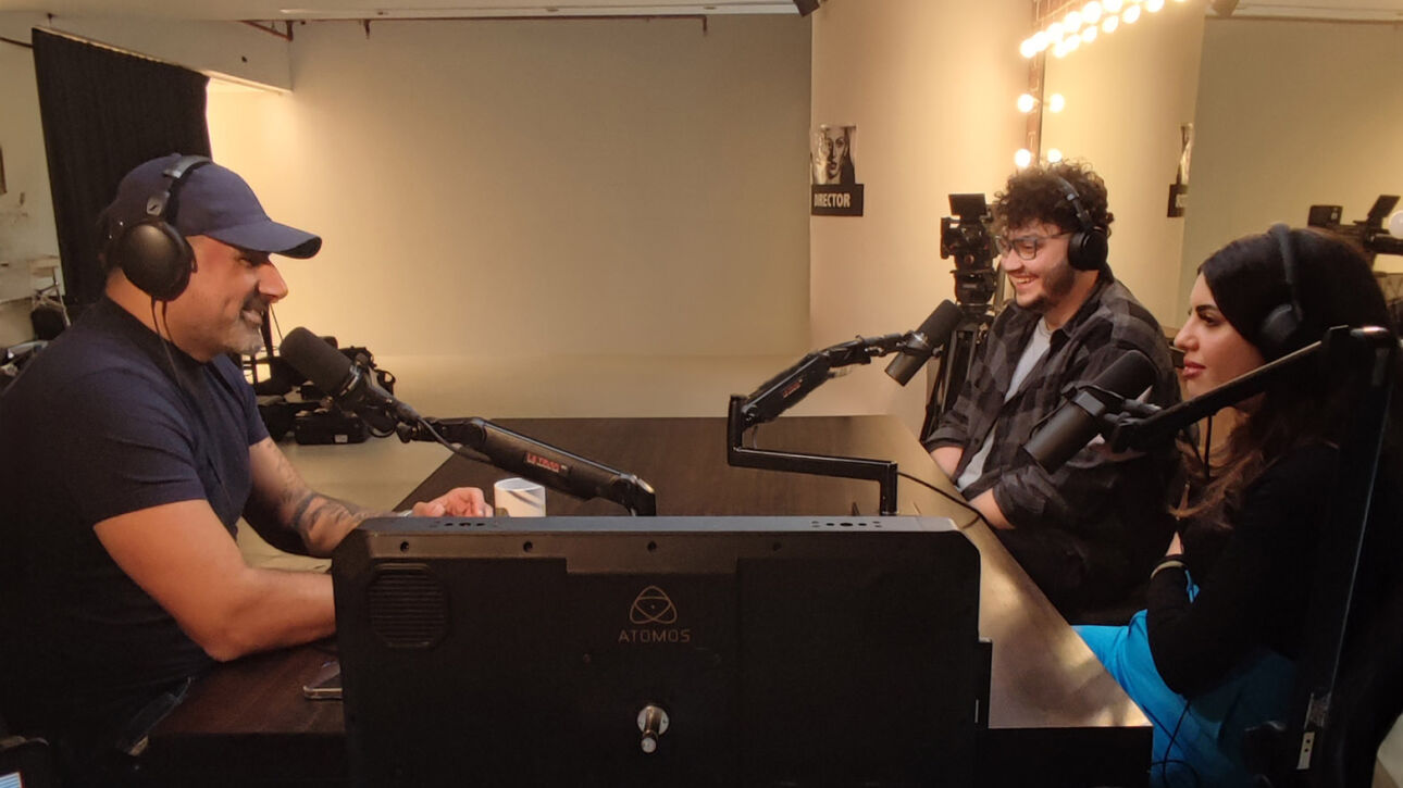 podcast production with abu rub famous middle east influencer in The UAE